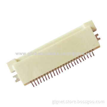0.5mm Pitch H=2.0mm Non-ZIF/FFC/FPC Connector, SMT, R/A(Wide), Top Contact Type